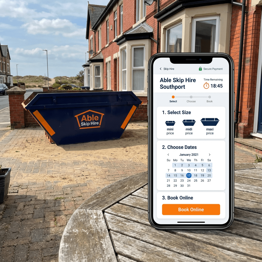 How to Book a Skip Online in Southport